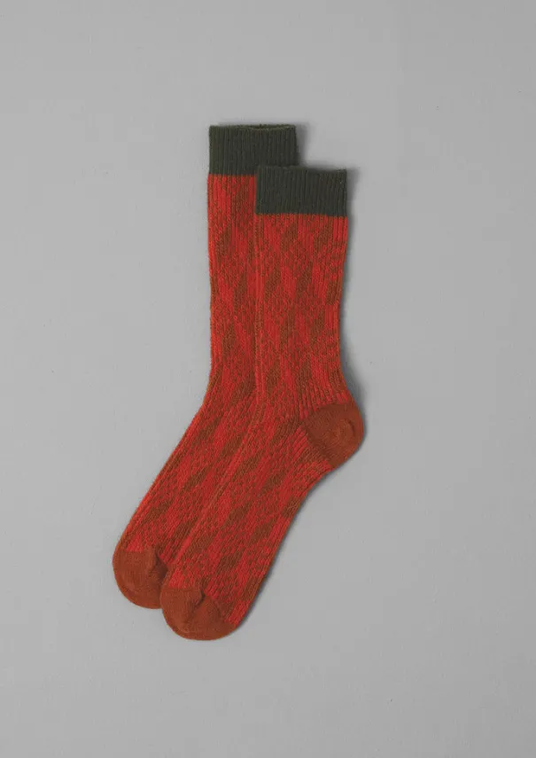 Women TOAST Socks & Tights*Geo Pattern Socks