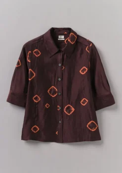 Women TOAST Shirts|Tops & Tees*Gia Hand Bandhini Silk Shirt