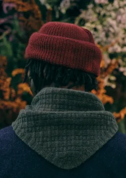 TOAST Hats, Scarves & Gloves|Hats, Scarves & Gloves*Grid Stitched Knitted Bandana