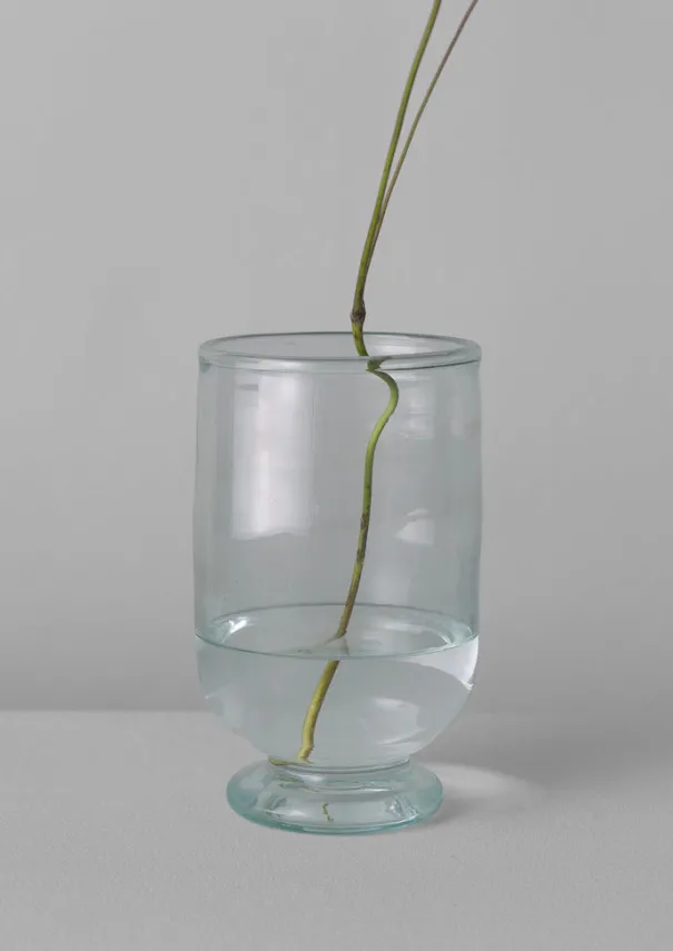 TOAST Glass|Decorative Pieces*Hand Blown Footed Vase