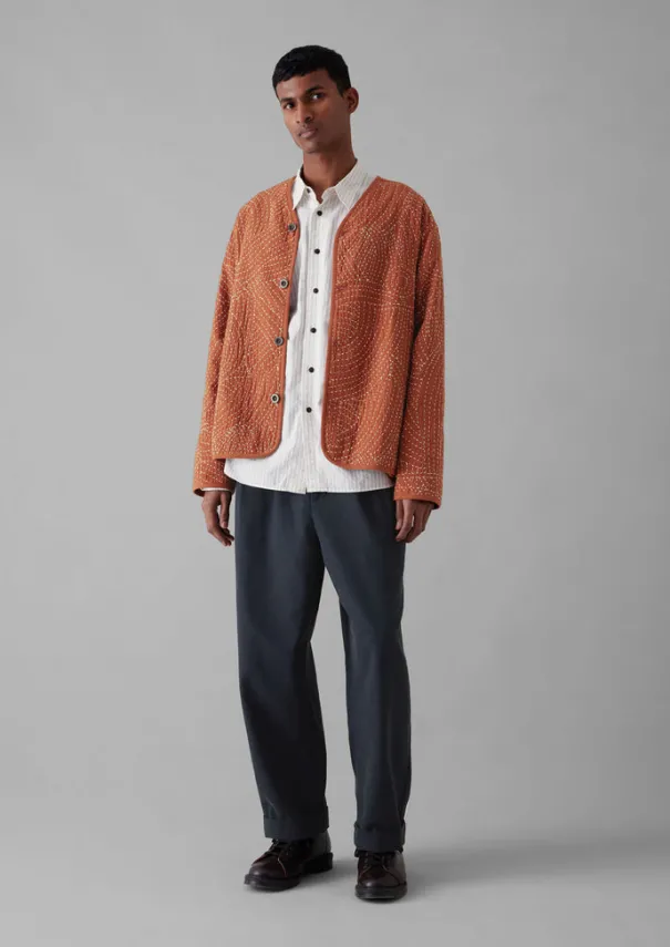 TOAST Coats & Jackets*Hand Embroidered Kantha Relaxed Jacket