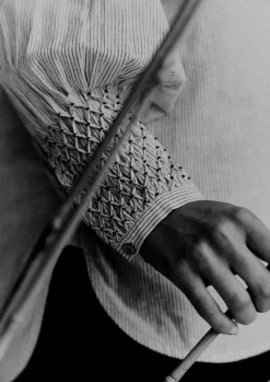 Women TOAST Shirts|Tops & Tees*Hand Smocked Stripe Cotton Linen Shirt