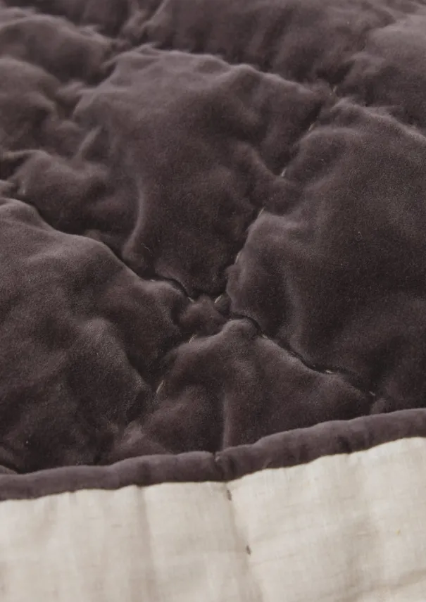 TOAST Textiles|Blankets & Throws*Hand Stitched Velvet Bedspread