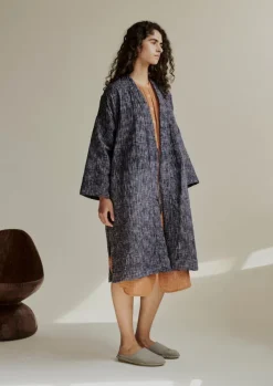 Women TOAST Gowns|Nightwear*Hand Woven Crosshatch Kantha Gown