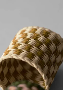 TOAST Textiles*Hand Woven Iraca Napkin Rings