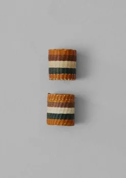 TOAST Textiles|Kitchen*Hand Woven Iraca Napkin Rings