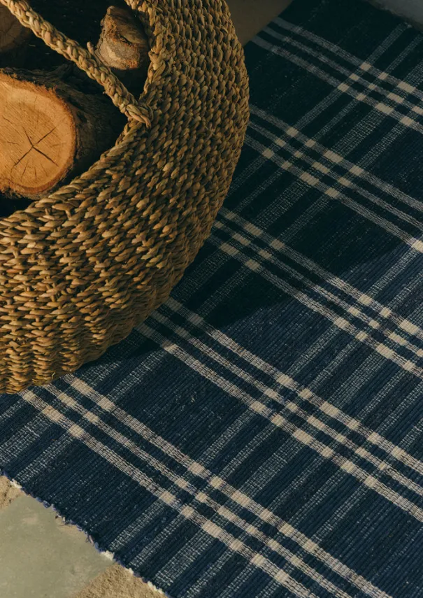 TOAST Textiles|Rugs*Hand Woven Remnant Fabric Rag Rug