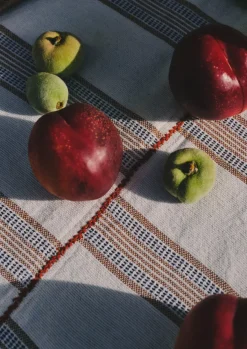 TOAST Textiles|Kitchen*Hand Woven Stripe Tablecloth