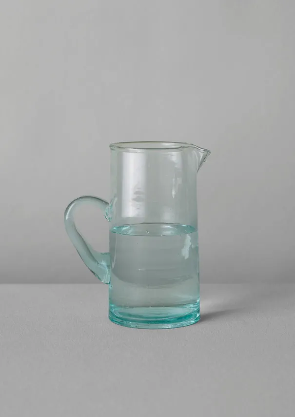 TOAST Glass*Handled Moroccan Glass Jug