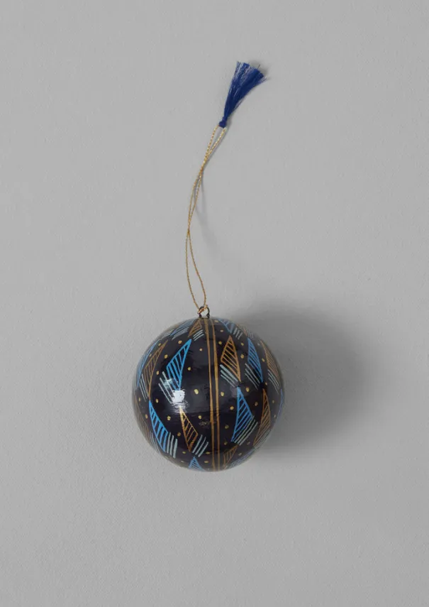 TOAST Christmas Decorations*Harp Hand Painted Bauble