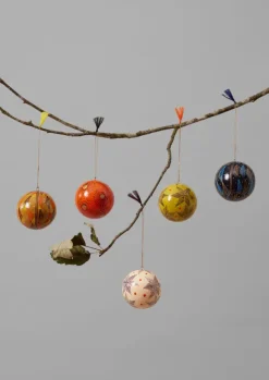 TOAST Christmas Decorations*Harp Hand Painted Bauble