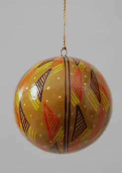 TOAST Christmas Decorations*Harp Hand Painted Bauble