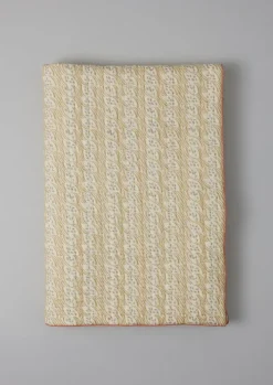 TOAST Textiles|Blankets & Throws*Harvest Block Print Cotton Quilt