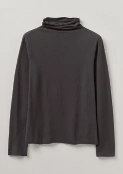 Women TOAST Jersey|Loungewear*High Neck Soft Cotton Tee