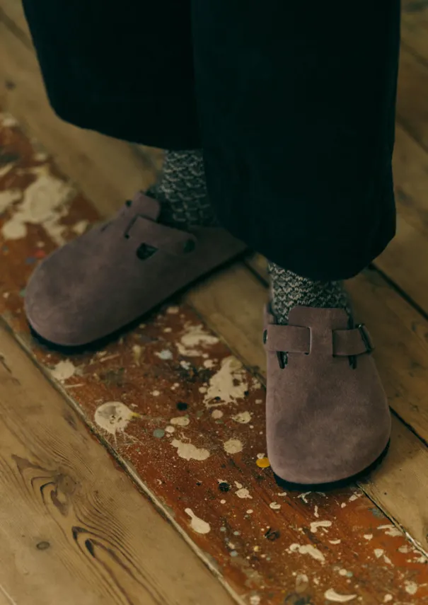 Women TOAST Socks & Tights*Honeycomb Stitch Wool Socks