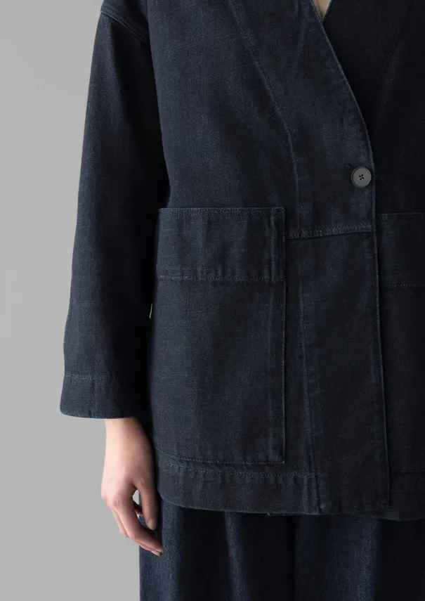Women TOAST Denim|Coats & Jackets*Denim Wrap Jacket
