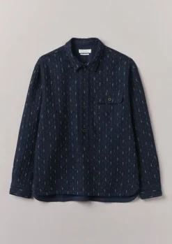 TOAST Shirts*Running Stitch Overshirt