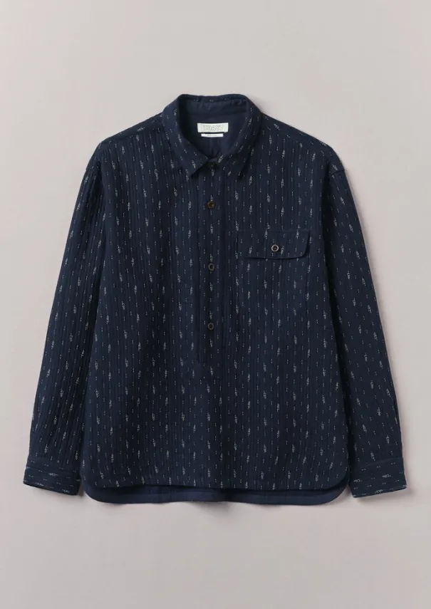 TOAST Shirts*Running Stitch Overshirt