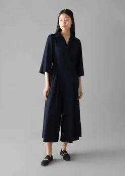 Women TOAST Jumpsuits|Trousers*Twill Culotte Jumpsuit