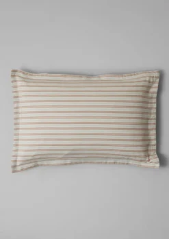 TOAST Textiles|Bed Linen*Ines Flannel Stripe Cotton Oxford Pillowcase Set