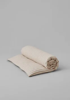 TOAST Textiles|Bed Linen*Ines Flannel Stripe Cotton Duvet Cover