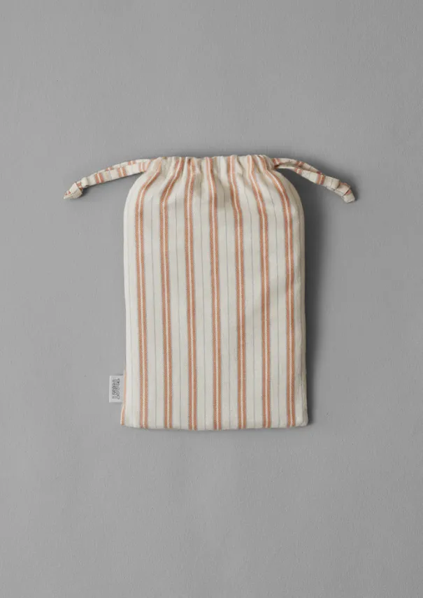 TOAST Textiles|Bed Linen*Ines Flannel Stripe Cotton Duvet Cover