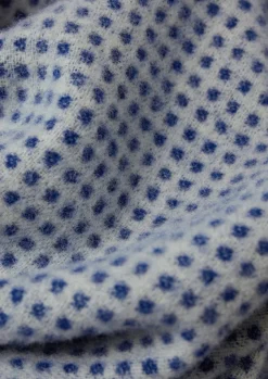 TOAST Textiles|Blankets & Throws*Jacquard Dot Wool Blanket
