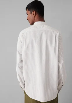 TOAST Workwear|Shirts*Jacquard Stripe Shirt