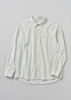 TOAST Shirts*Jet Pocket Fine Stripe Cotton Shirt