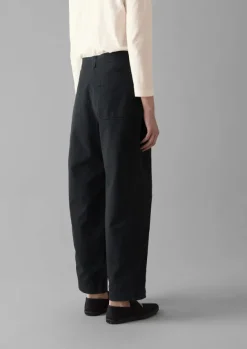 Women TOAST Trousers*Kathe Flat Front Cotton Twill Trousers