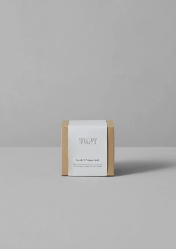 TOAST Candles & Holders*Lavender and Petitgrain Scented Candle