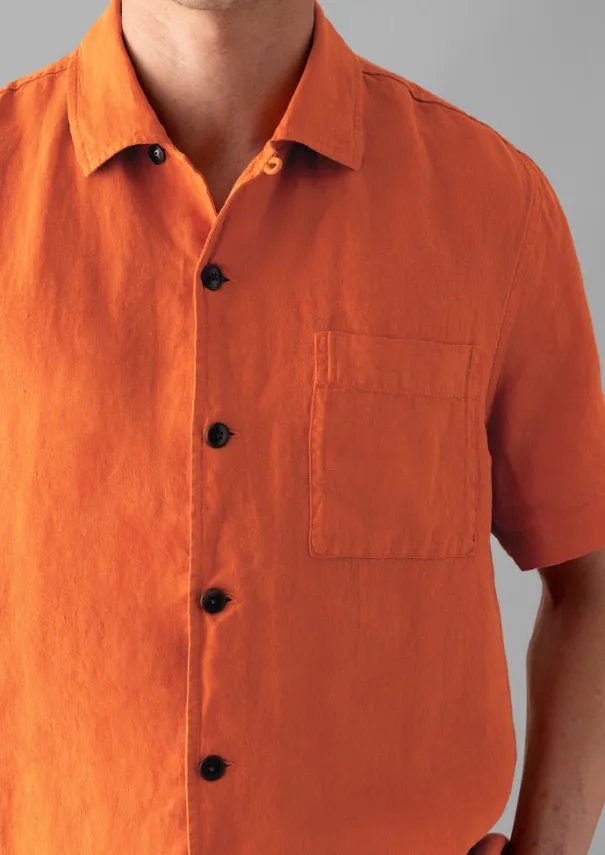 TOAST Linen|Shirts*Linen Short Sleeve Shirt
