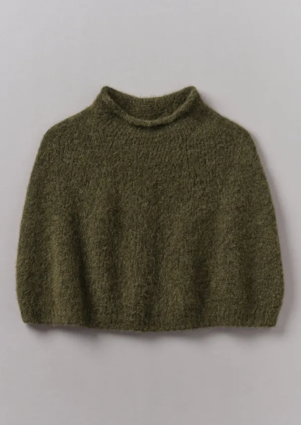 Women TOAST Hats, Scarves & Gloves|Knitwear*Lofty Alpaca Blend Knitted Poncho