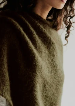 Women TOAST Hats, Scarves & Gloves|Knitwear*Lofty Alpaca Blend Knitted Poncho