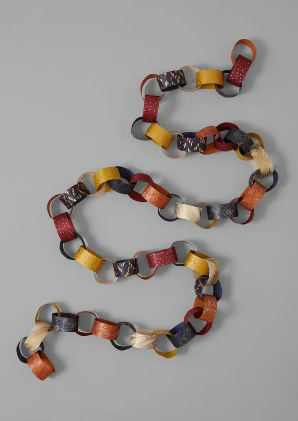 TOAST Christmas Decorations*Lokta Paper Chain Kit
