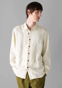 TOAST Linen|Shirts*Loop Button Linen Shirt