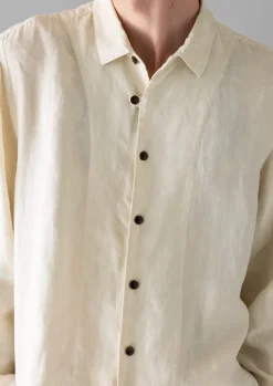TOAST Linen|Shirts*Loop Button Linen Shirt