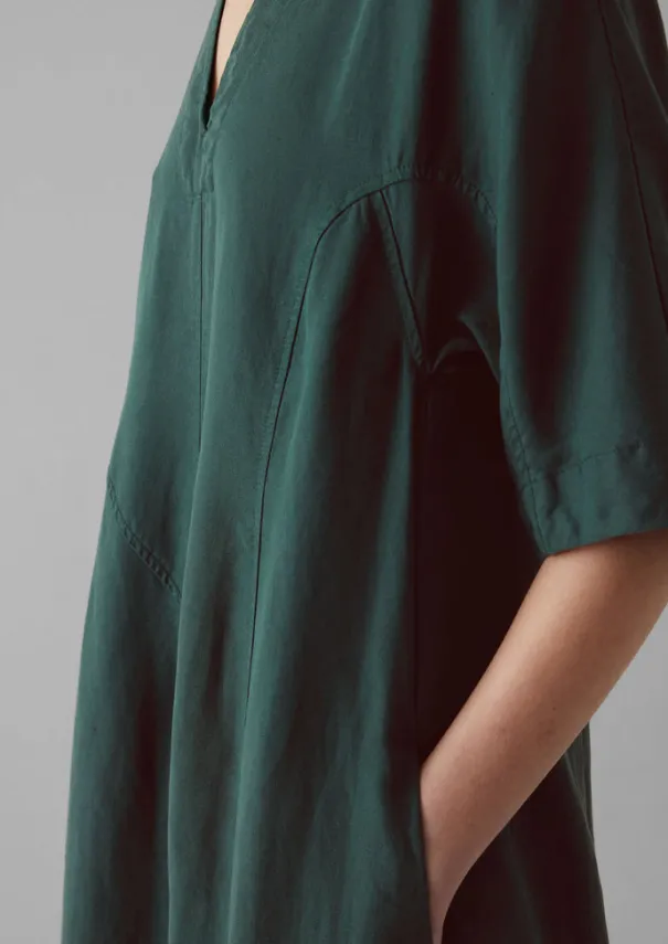 Women TOAST Linen|Dresses*Lyocell Linen Herringbone Panel Dress