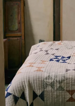 TOAST Textiles|Blankets & Throws*Maia Patchwork Cotton Quilt