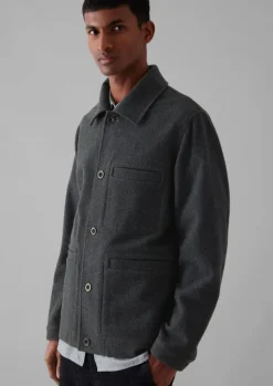 TOAST Workwear|Coats & Jackets*Melton Wool Blend Chore Jacket