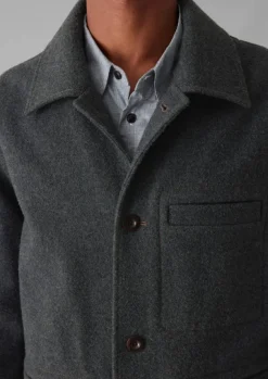 TOAST Workwear|Coats & Jackets*Melton Wool Blend Chore Jacket