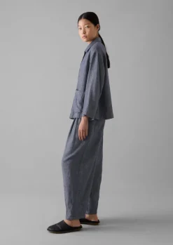 Women TOAST Linen|Loungewear*Minako Cotton Linen Twill Trousers