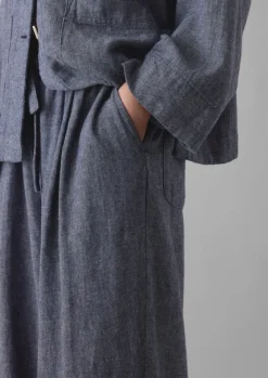 Women TOAST Linen|Loungewear*Minako Cotton Linen Twill Trousers