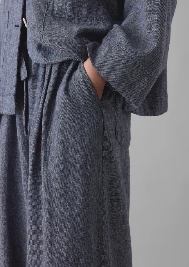 Women TOAST Linen|Loungewear*Minako Cotton Linen Twill Trousers