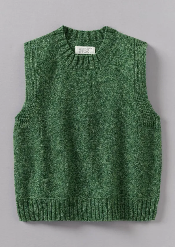 Women TOAST Knitwear*Neat Mouline Wool Tank