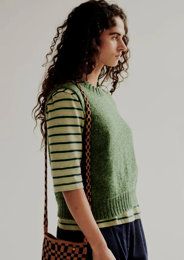Women TOAST Knitwear*Neat Mouline Wool Tank