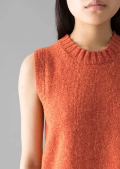 Women TOAST Knitwear*Neat Mouline Wool Tank