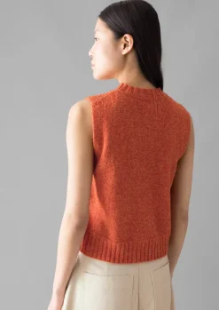 Women TOAST Knitwear*Neat Mouline Wool Tank