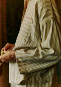 Women TOAST Nightwear*Nova Stripe Flannel Pyjamas