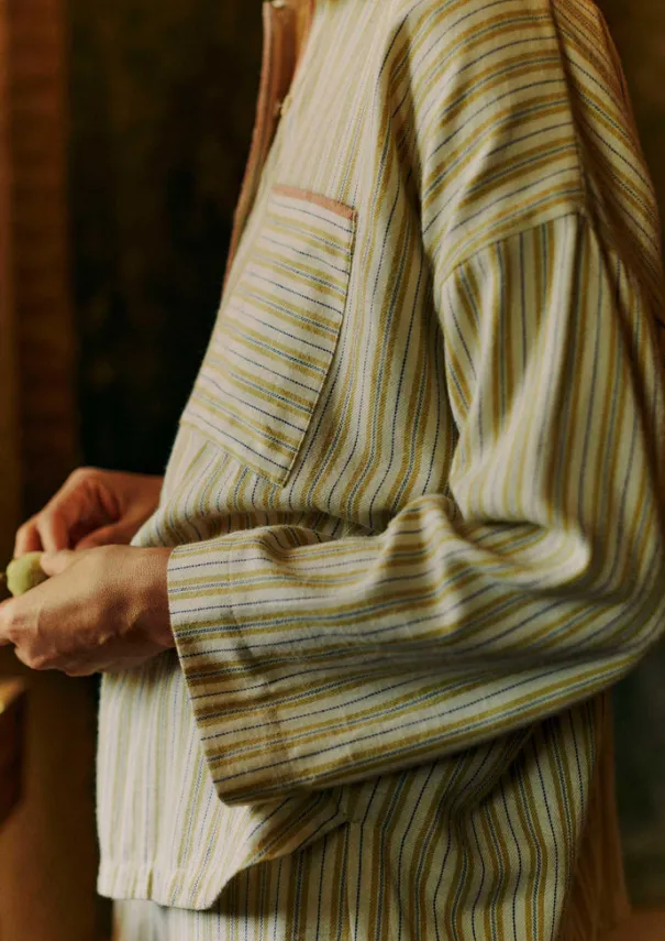 Women TOAST Nightwear*Nova Stripe Flannel Pyjamas